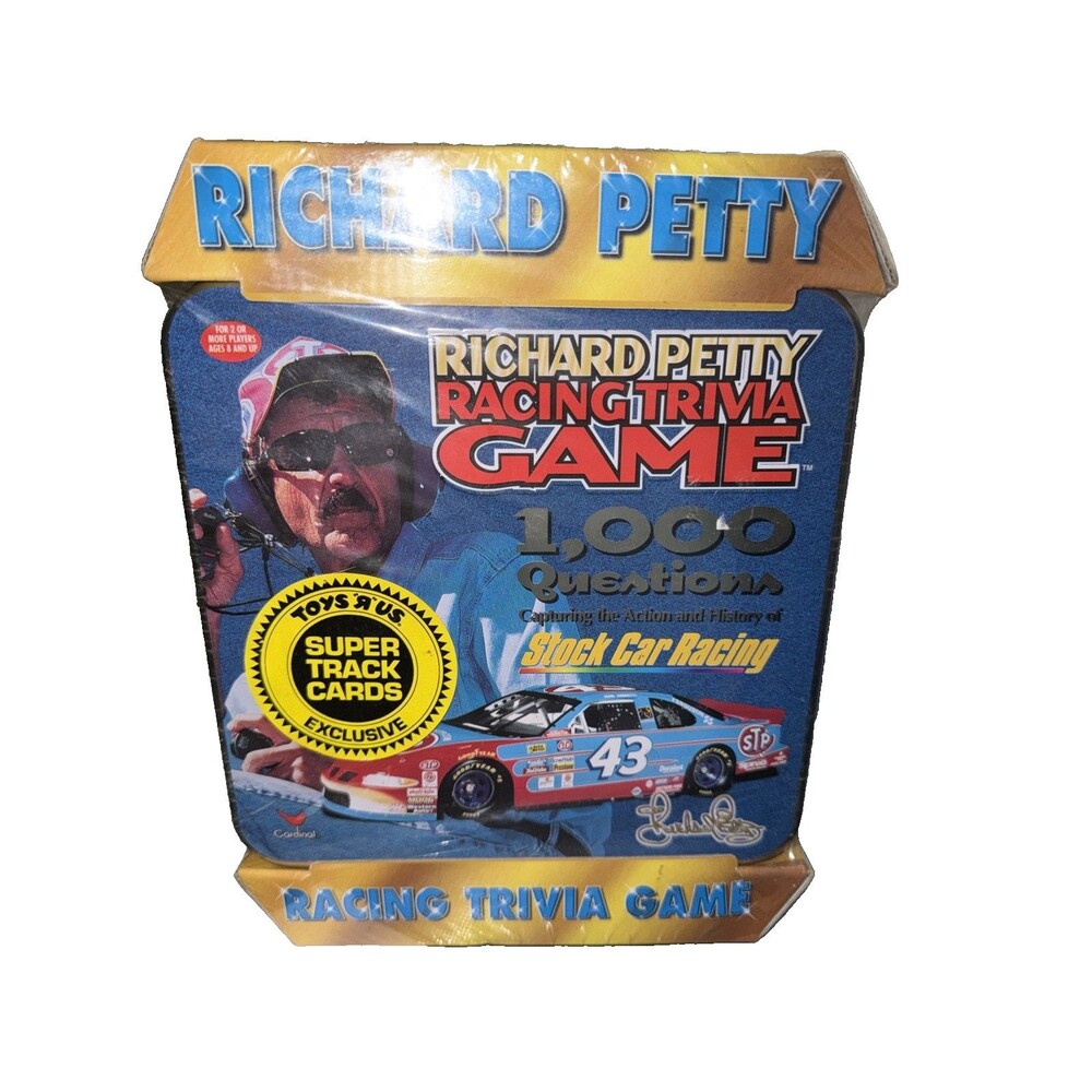 Richard petty Racing Trivia Game 50 Anniversary Edition-vintage-unopened